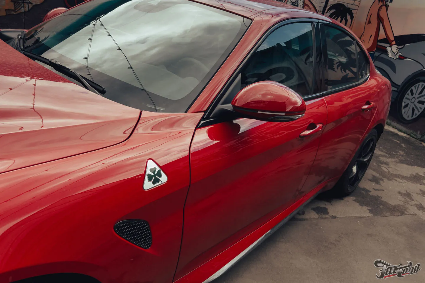 Кузовной ремонт шикарного Alfa Romeo Giulia, часть 1: показываем этапы работ